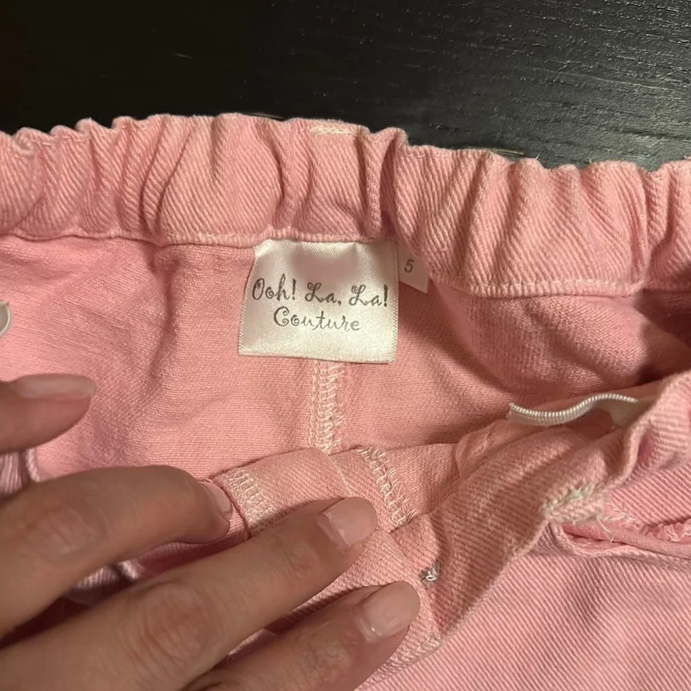 OOh la la couture Pink Ruffled set
